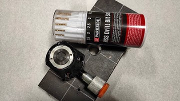 Parkside HSS Drill Bits Testing and First Steps in Making my Hydraulic Rig for Impact Tools