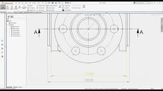 #SOLID WORKS EXERCISE 28 B #SOLID WORKS DRAFTING TUTORIAL
