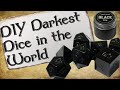 How to Make Your Own Dice Set | Pure Black Dice