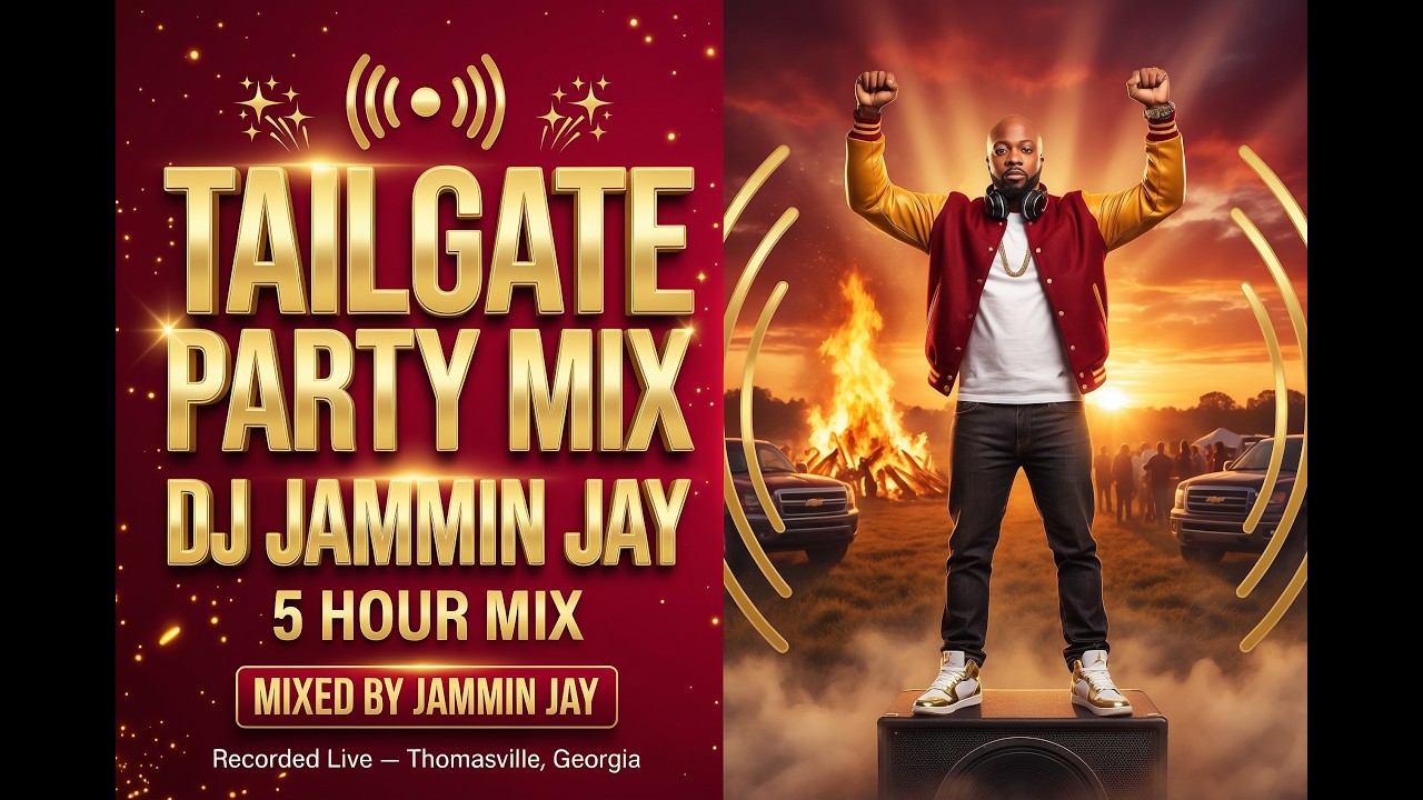 Jammin Jay LIVE | The Ultimate Tailgate Party Mix | 5 Hours of