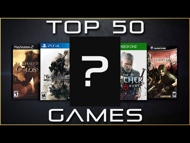 The 50 Highest-Rated Video Games of All Time