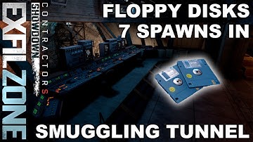 RadFox University: 7 Floppy Disk Spawns in the Smuggling Tunnel | Contractors Showdown Exfil Zone