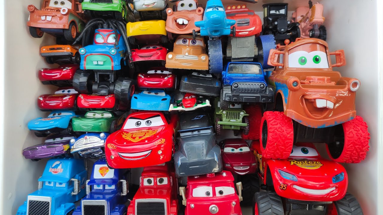 Disney Pixar Cars Unboxing Review | Lightning McQueen, Tow Mater, Doc Hudson, Sally Carrera, Cruz