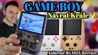 GameBoy/Anbernic RG405V-Nejlepší Přenosná Retro Herní Konzole! RECENZE