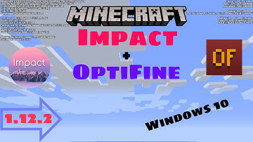 Impact Hacked Client + Optifine #Minecraft 1.12.2 installation #Impact #OptiFine #Baritone download