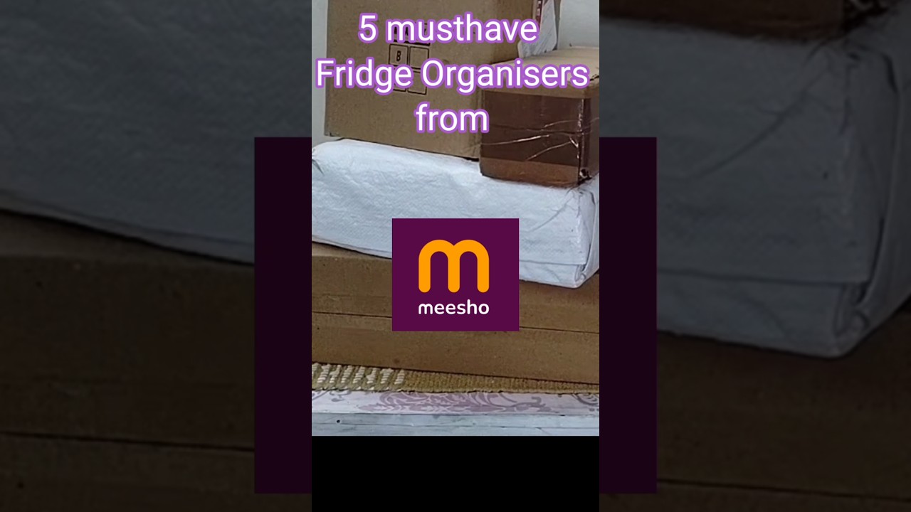 5 Musthave Fridge Organisers from meesho