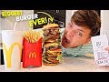 Worlds Most EXPENSIVE McDonald's Burger EVER! (IMPOSSIBLE FOOD CHALLENGE)