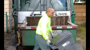 A day in the life of the garbage man