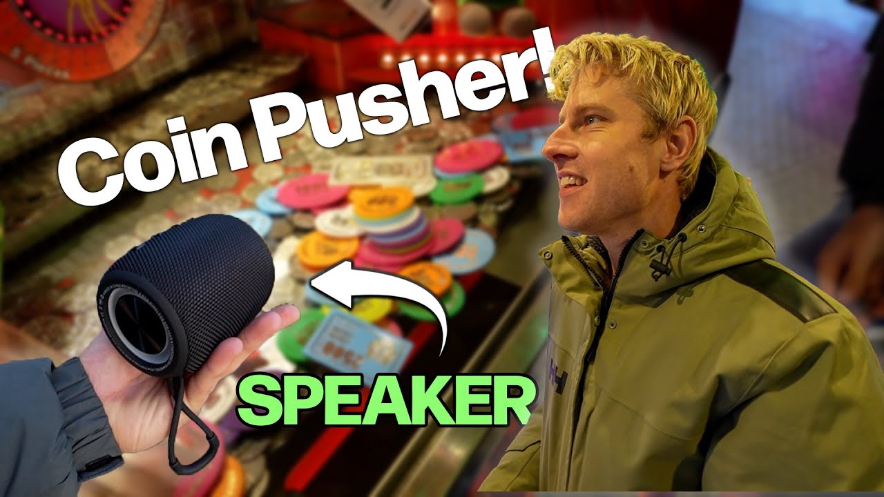 SPEAKER Gewonnen Met COIN PUSHER Op De KERMIS