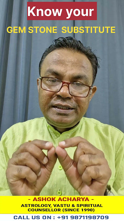 Gemstone Substitute: Best Affordable Stones for Your Rashi | Ashok Astrologer