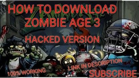 HOW TO DOWNLOAD ZOMBIE AGE 3 MOD APK  HACKED VERSION WITH TUTORIAL//A&H GAMING WARRIORS