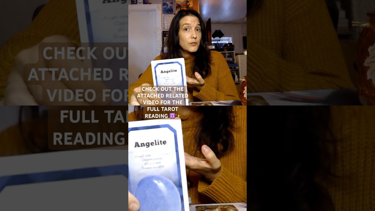 LIBRA YOUR CRYSTAL FOR FALL IS ANGELITE 🍁✨💎 