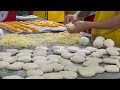 老麵雜糧起司饅頭大量製作技巧/Multigrain nuts cheese steamed buns making skills-台灣街頭美食-台灣傳統美食