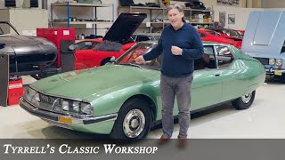 Citroën SM - French style meets Italian power in this innovative GT | Tyrrell's Classic Workshop