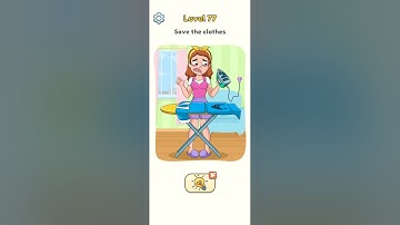 Dop 5 Delete One Part Level 77 walkthrough Solution #ios #android #gameplay