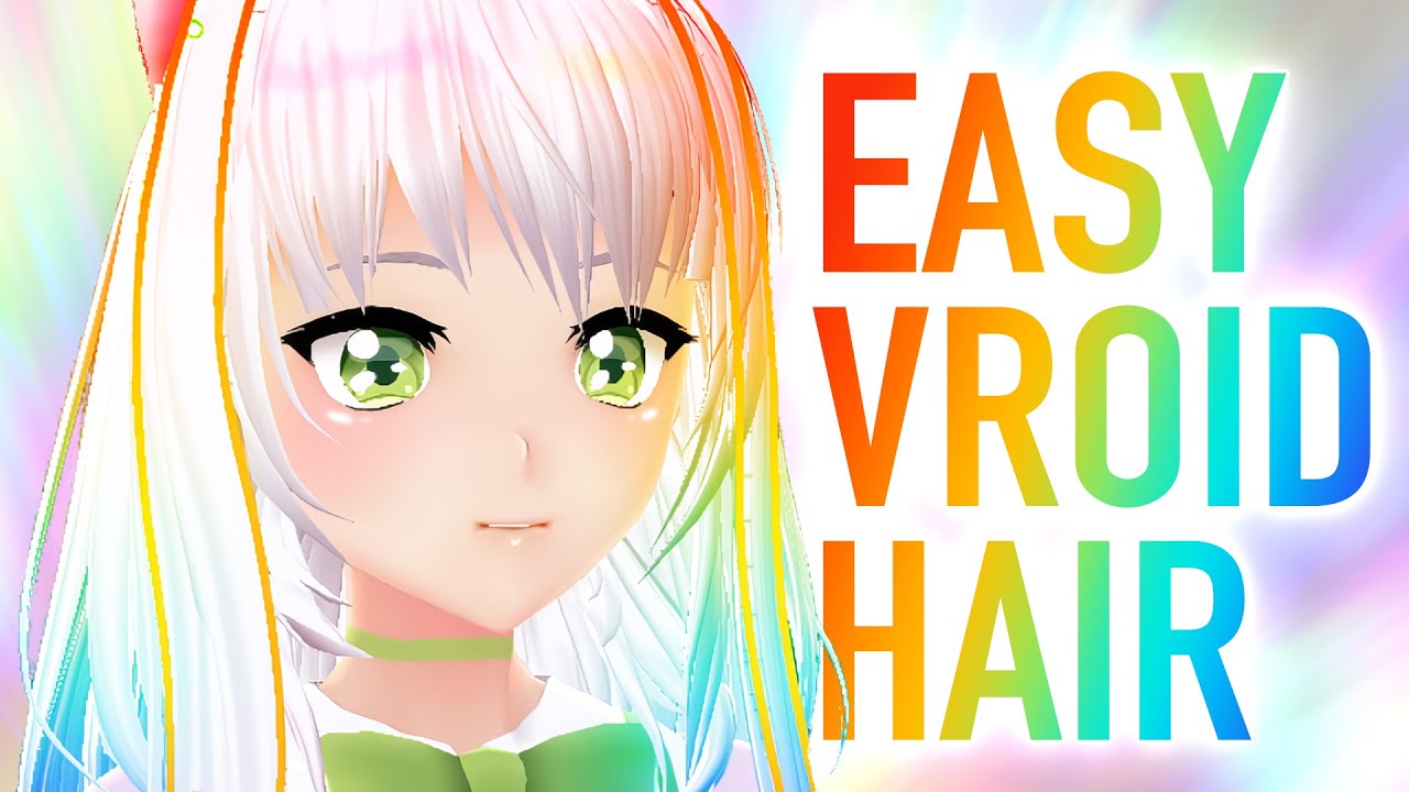 VRoid Hair Tutorial ☆ In-Depth Guide (Easy) - YouTube