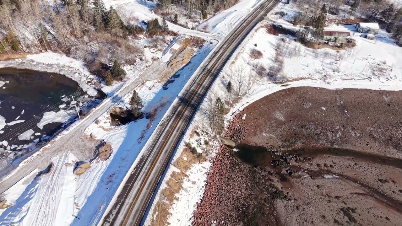 Robbinston Mill Cove-Construction work