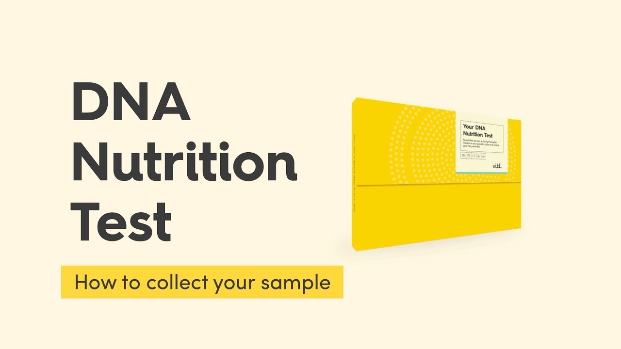How to take the DNA Nutrition Test - YouTube