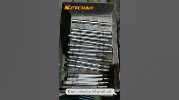 Hollow Shaft Surface Hardening with Induction Heating