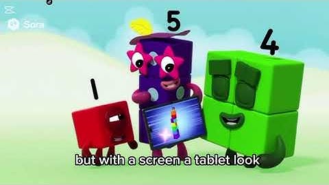 AI Numeric Blocks Episode About Tablets #NumberBlocks #SoraAI