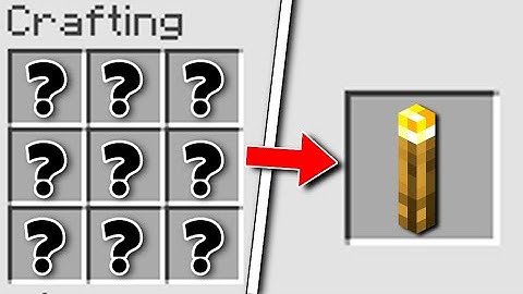 Minecraft: How to Craft Torches with Charcoal (10 Second Crafts)