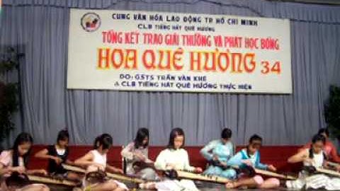 Hoa Quê Hương 34 - Hòa tấu Đàn Tranh VÀO RỪNG HOA