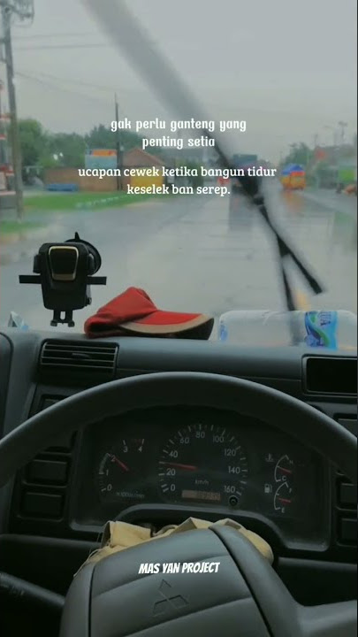 Story wa truk versi dalam kabin