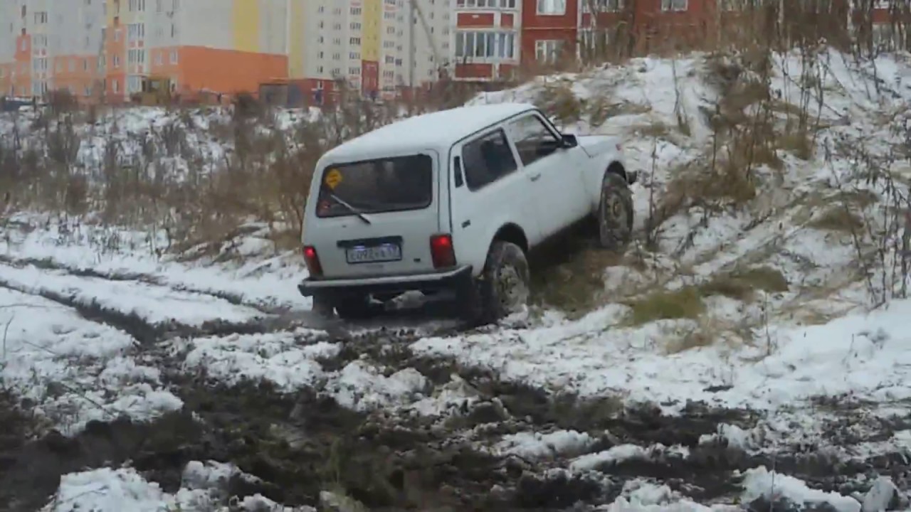 резина Contyre Expedition 215/65/16 на НИВЕ 3D стоковой - YouTube