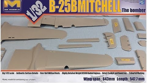 1/32 HK B-25B DOOLITTLE BUILD PART 2