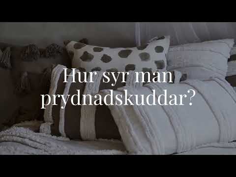 Hur syr man prydnadskuddar?