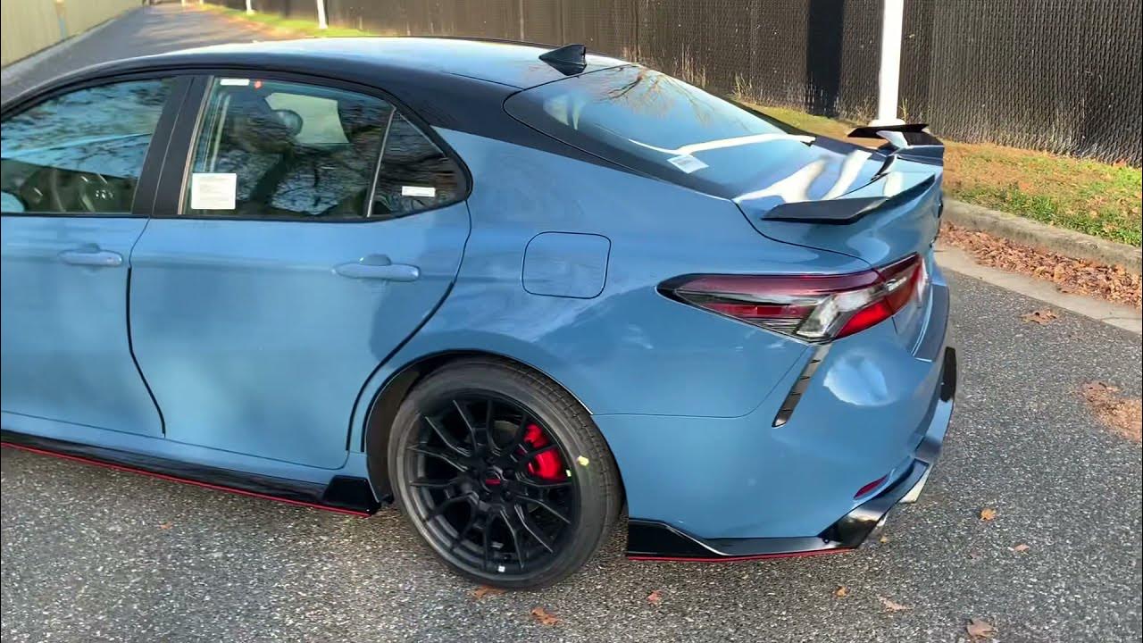 2022 Toyota Camry TRD V6 Cavalry Blue YouTube