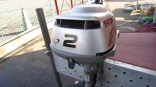 船外機　ホンダ　2馬力　４スト　BZBF