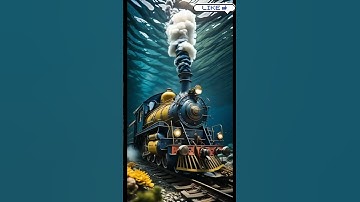 "Epic Train-to-Robot Transformation!"  #ytshorts #ai#shortvideo #shorts #fyp #trending #aiart