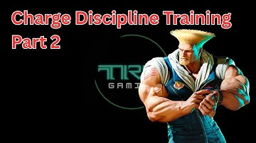 Street Fighter 6 - Charge Discipline Training for Guile  - Part 2 - Cross Cut Flash Kick