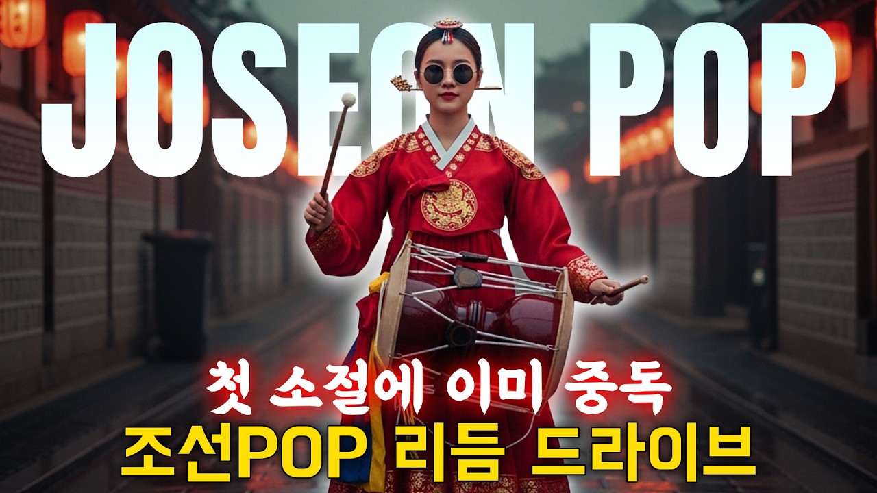 첫 소절에 이미 중독⚡ 조선POP 리듬 드라이브 – 조선 그루브 #조선팝