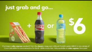 Coles Express in-store retail TV OOH advertsing screenshot 5