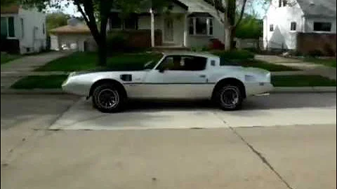 1979 Pontiac Firebird Burnout