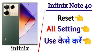 infinix note 40 use reset all setting | reset all setting on infinix note 40 | vijay technical