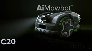 Greenworks Aimowbot C20 Robotic Lawn Mower Ai-Powered Smart Mower