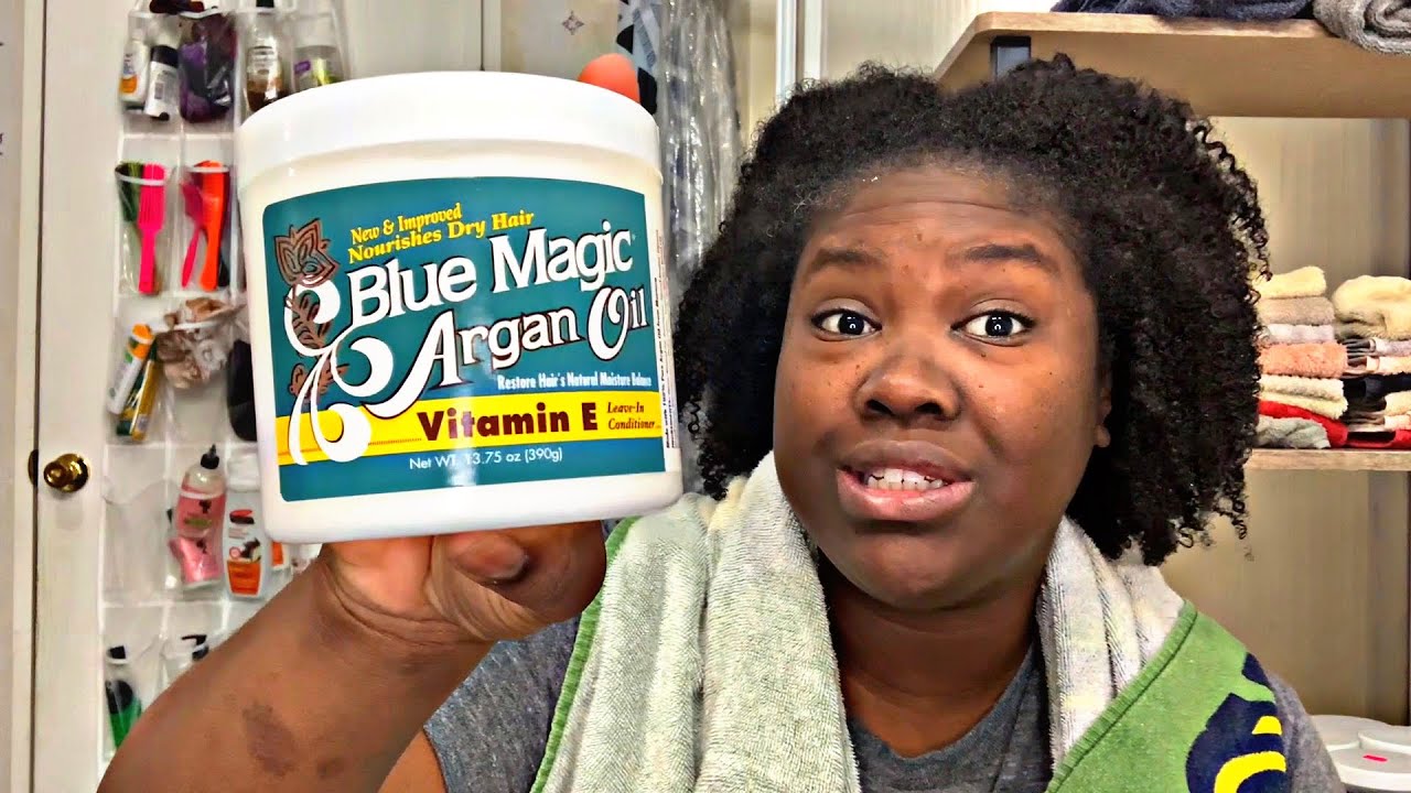 I USED BLUE MAGIC IN MY HAIR FOR A WEEK AND THIS IS WHAT HAPPENED 