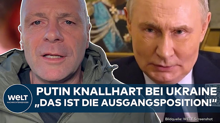 KRIEG IN UKRAINE: Vor Telefonat mit Trump! Putin nennt Plan von Russland für die Ukraine