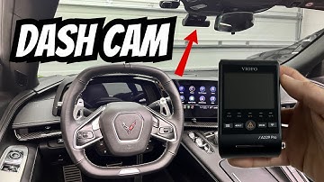 Dash Cam install on C8 Corvette Z06
