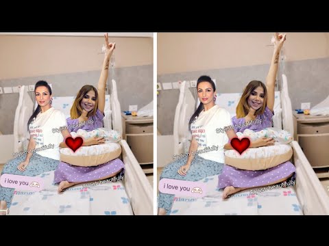 Shura khan arbaaz khan blessed with baby boy! Malaika Arora reached  hospital to meet new born baby
