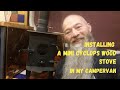 How I Installed Our Mini Cyclops Log Burner In Our Campervan