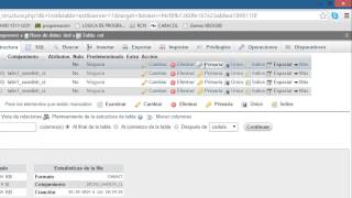 Editar Bases de Datos, tablas, campos, registros - WampServer 2.5 - phpMyAdmin
