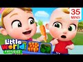 Nina, Nico, os Legumes são uma Delícia! 🥦🥕| 😋 O Mundo de Nina e Nico - Little World Português