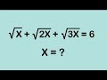 A Nice Radical Expression || Find x ? || Maths Olympiad ||