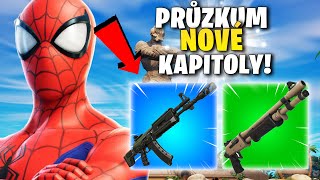 PRVNÍ PRŮZKUM NOVÉ KAPITOLY 3 VE FORTNITE!!