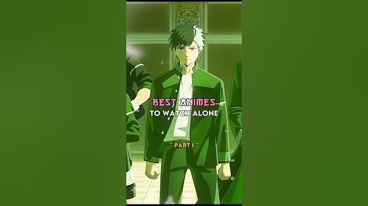 Best Animes To Watch Alone 👁👀 #anime #onepiece #animeedit