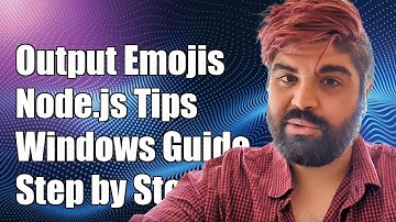 How to Output Emoji to Console in Node.js on Windows: A Step-by-Step Guide